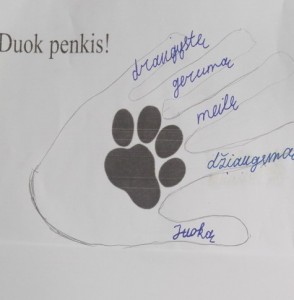 lokis pirstukai
